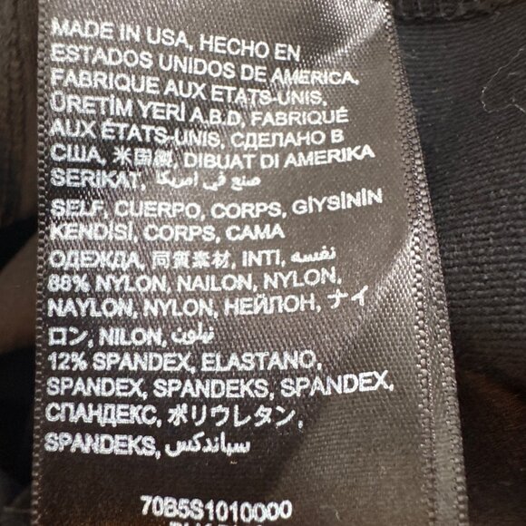 2B Bebe Black Stella Peplum Mini Dress Size XS Stretch Sleeveless Cocktail - Picture 12 of 13